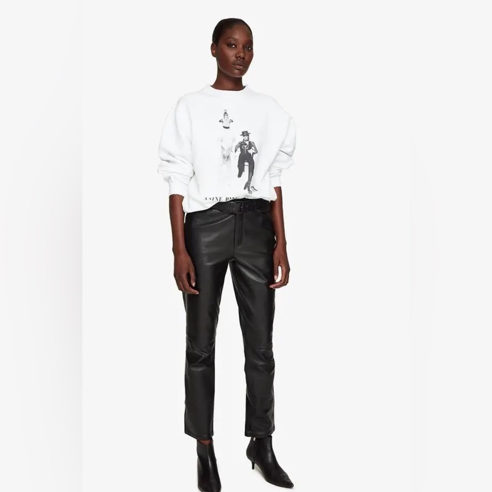 Anine Bing - Ramona Cotton Sweatshirt Ab X To David Bowie NWT - Picture 2 of 5
